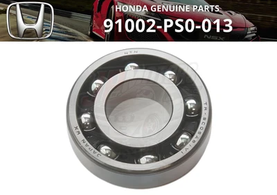 Cojinete de bola de eje de entrada genuino Honda 26X58X15 Civic del Sol Fit 91002-PS0-013 Foto 1 de 4