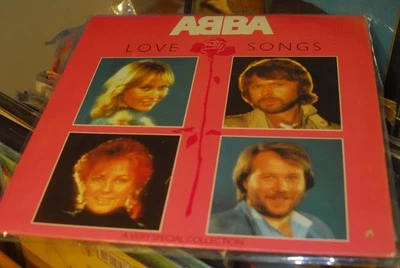 ABBA love song Canada wea LP DISC EX  VINYL ORIGINAL 12' 19081 rare - Image 1 of 4