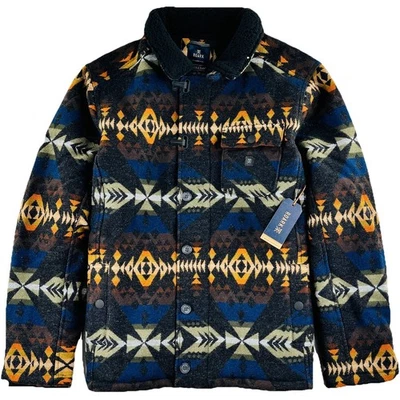 Roark x Pendleton Axeman Jacket Mens XL Aztec Southwestern Wool Fleece Lined NEW - Image 1 of 4