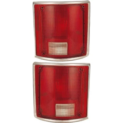 Par de lentes de luces traseras para Chevrolet K20 Scottsdale Standard 1985 por GM2807901 Foto 1 de 3