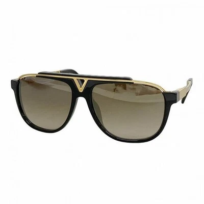 Gafas de sol Louis Vuitton Mascot Z09363 93L doradas/negras - marrón degradado (SIN CAJA) Foto 1 de 2