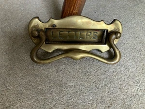 Vintage Brass Letter Box - Picture 1 of 1