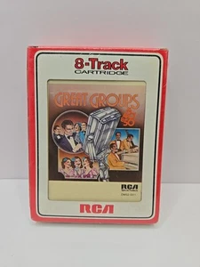 Great Groups Of The 40s & 50s (8-Track, 1978) Jazz Blues Big Band - New Sealed - Picture 1 of 3