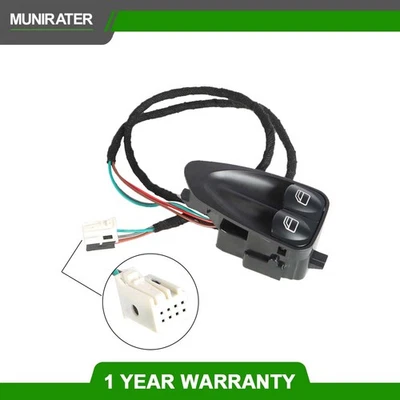 Interruptor de ventana de puerta izquierda para Mercedes-Benz R230 Clase SL SL500 SL550 2308211351 Foto 1 de 4