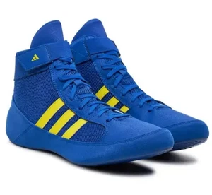 Adidas FV2473 HVC Havoc Azul Amarillo Zapatos de Lucha con Cordones Para Hombre EE. UU. 11.5 - Imagen 1 de 8