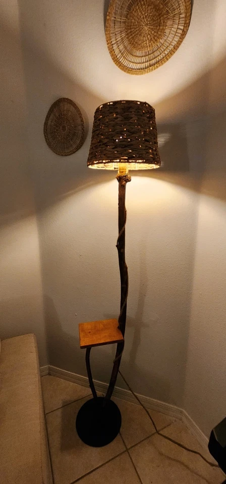 Handmade Custom driftwood Floor Lamp  - Image 1 of 4