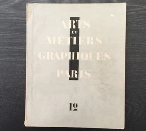 ARTS et MÉTIERS GRAPHIQUES PARIS - n° 12 - 1929 - Foto 1 di 2