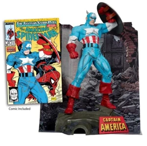McFarlane Marvel 1:6 Capitán América The Amazing Spider-Man #323 - Imagen 1 de 10