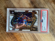 2022-23 Panini Select Jalen Williams Courtside White Disco Prizm /75 PSA 10