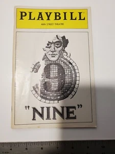 Playbill "Nine" Staring Raul Julia Regie: Tommy Tune - Bild 1 von 2