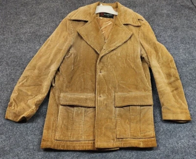 Vintage McGregor Mens Fleece Lined Corduroy Jacket Coat Size 40 - Image 1 of 4