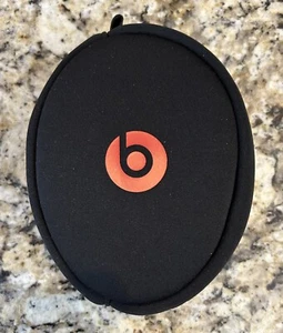 Beats by Dre Headphones Soft Carrying/Travel Case Black + Red - New - Picture 1 of 5