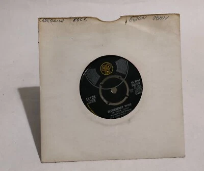 Elton John - Crocodile Rock/Elderberry Wine - 7 inch Music Vinyl Record - Image 1 of 4