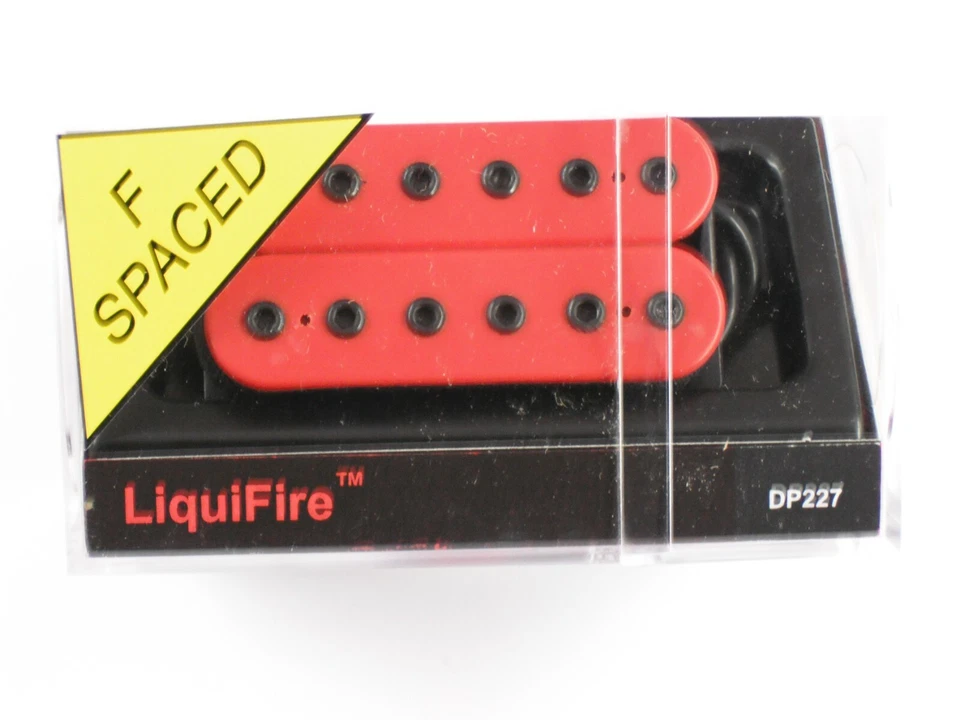 DiMarzio DP227 Liquifire Neck Humbucker Pickup Regular Spacing Black