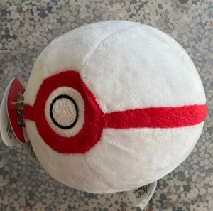 NWT Pokemon WCT Premier Ball Plush Stuffed Toy Collectible Nintendo 4" 2018 - Picture 1 of 3