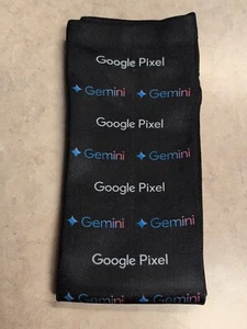 GOOGLE Pixel Gemini logo SOCKS White Strideline BRAND NEW w/TAGS BNWT Calf - Picture 1 of 3