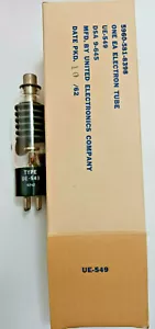 UE-549 NOS vacuum tube United Electronics hi-voltage rectifier - Picture 1 of 1
