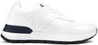Lambretta Mens Echo 2 Trainers Shoes Breathable Gym Fitness Comfort - White