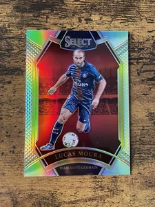 2016-17 Panini Select Field Level Silver Prizm Lucas Moura #217 PSG - Picture 1 of 2