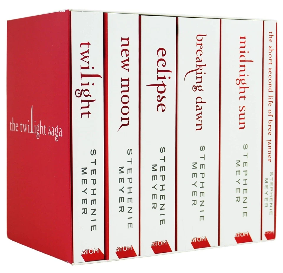 The Twilight Saga By Stephenie Meyer: 6 Books Collection Box Set - Ages 13+ - PB - Image 1 of 4
