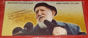 Souvenir Philatélique - ABBE PIERRE 1912-2007 - Série Complète - Imagen 1 de 2