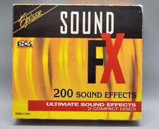ULTIMATE FUN WITH SOUND EFFECTS: 300 SOUNDS .. 3 CD'S .. (CD, 1994) N4