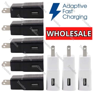 Wholesale For Android Samsung Adaptive USB Fast Wall Charger Block Power Adapter - Picture 1 of 11