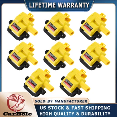 Ignition Coils For 1997-2004 Chevrolet Corvette 5.7L GMC Sierra 3500 8.1L UF192 - Image 1 of 4