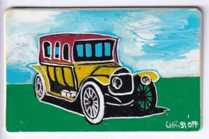 VARIETE TELECARTE CORDON .. 50U Ko45 SC4 R° ART PEINTURE HUILE SIGNEE TBE C.?€ - Imagen 1 de 2