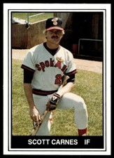 1982 TCMA Spokane Indians Scott Carnes Spokane Indians #15