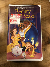 Disney’s Beauty & The Beast Clamshell VHS Brand New Factory Sealed Grading Ready