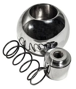Corvette C2 C3 Shift Knob Kit Automatic Chrome 1965-1982 - Picture 1 of 4