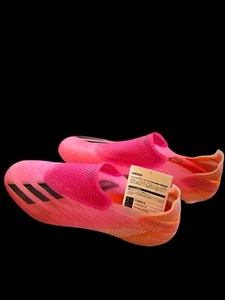 Adidas Schuhe Herren Selten X Ghosted.1 FG FW6897 Rosa Orange Fußball Stollen WIE N E W - Bild 1 von 5