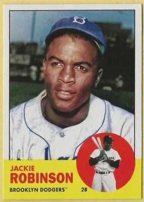 2022 Topps Archives Jackie Robinson Brooklyn Dodgers 42 - Image 1 of 2
