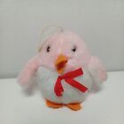 Household Merchandising Plush Pink and White Squeaking Chick 5" Stuffed Animal 