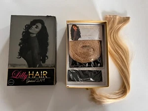 Neu im Karton Lilly Ghalichi Hair by Bellami Haarverlängerung Clip Ins 20" blond #60 260g - Bild 1 von 8