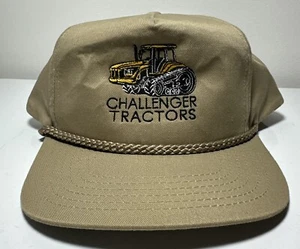 Trattori Challenger inutilizzati, cappello marrone/cachi-cappello cinghia posteriore camionista corda tonkin - Foto 1 di 5