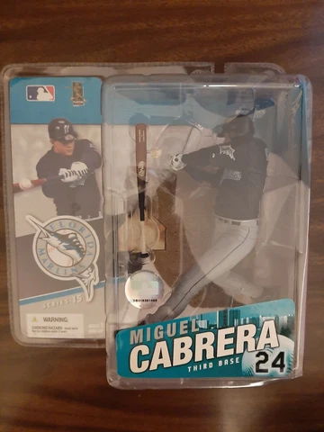 Miguel Cabrera Figure Florida Marlins  Mcfarlane Series 15 2006 MLB Majestic CLR Cover