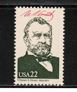 2217I * SUBVENCIÓN DE ULISES S ** Presidente 1869-1877 ** EE. UU., sello postal MNH - Imagen 1 de 1