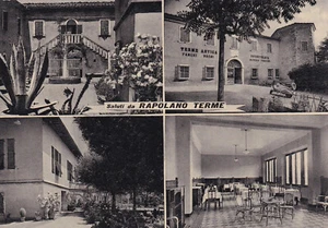 C20141-(SIENA),SALUTI DA RAPOLANO TERME, TERME ANTICA QUERCIOLAIA - CENCINI,1955 - Picture 1 of 2