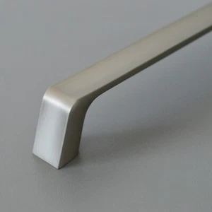 Satin Nickel BA 160 mm Büro Küchenschrank Schrankgriffe Möbelgriffe Türgriffe - Picture 1 of 4