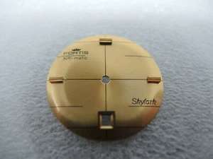 Fortis hifi-matic Skylark Zifferblatt, watch dial, Ø 29 mm, Tritium, Swiss Made - Bild 1 von 6