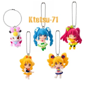 ¡Precure Happiness Charge! Juego de 5 Tipos Llavero Mascota Columpio Bandai - Imagen 1 de 7