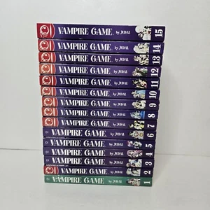 Vampire Game Vol 1-15 English Manga Complete Set Lot Tokyopop - Picture 1 of 13