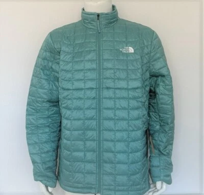 CHAQUETA ECOLÓGICA THERMOBALL THE NORTH FACE HOMBRE CREMALLERA COMPLETA AISLADA AZUL BRISTOL talla S, L Foto 1 de 4