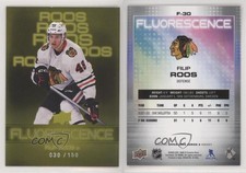 2022-23 Upper Deck Series 2 Fluorescence Gold /150 Filip Roos #F-30 Rookie RC