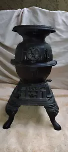 ORIGINAL FUNKE Antik Miniatur Verkäufer Muster Gusseisen Topf Bauch Ofen 14" - Bild 1 von 22
