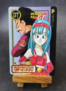 Vegeta / Bulla, Bra - Dragon Ball GT (27) - Vintage 1996 Bandai Carddass Card - Picture 1 of 4