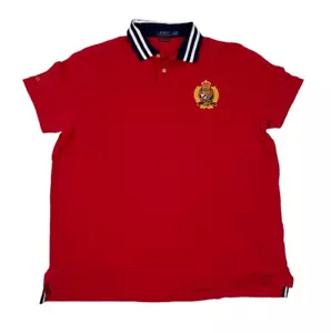 Polo Ralph Lauren Shirt Crest Mens 2XL Custom Slim Fit - Picture 1 of 6