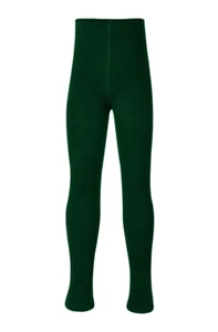 BNWT Girls Age 11 - 14 Years LW Reid Bottle Green Thick School Lyell Tights - Picture 1 of 3